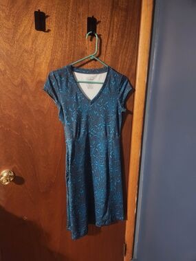 LLBean Floral Dress